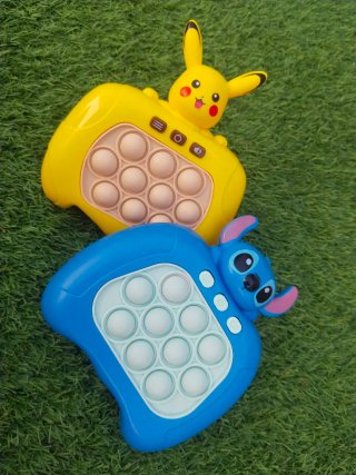 Juguete Antiestrés Electrónico Pikachu y Stitch