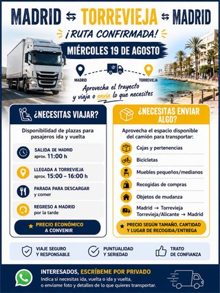 Ruta Madrid- Torrevieja