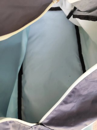 Bolsa Deporte Azul Marino Y Turquesa