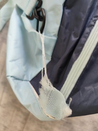 Bolsa Deporte Azul Marino Y Turquesa