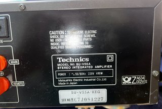 Amplificador Technics SU-V55A Negro