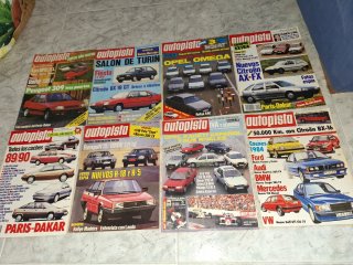 Lote 40 revistas Autopista años 80 e inicios 90