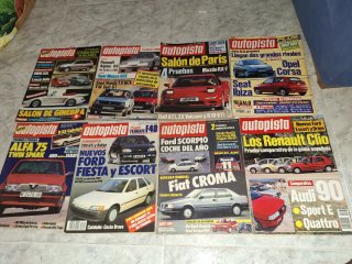 Lote 40 revistas Autopista años 80 e inicios 90