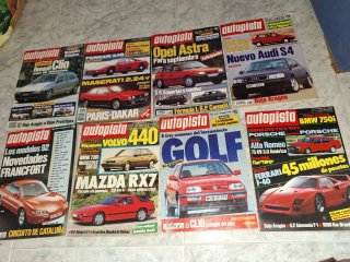 Lote 40 revistas Autopista años 80 e inicios 90