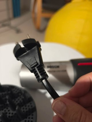 Secador de Pelo Bosch Negro y Blanco