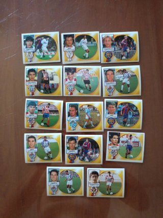 400 CROMOS LIGA ESTE 94-95 DISTINTOS SIN PEGAR