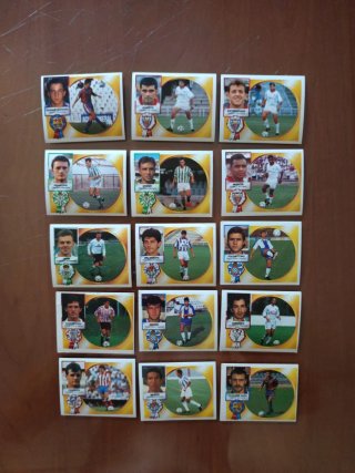400 CROMOS LIGA ESTE 94-95 DISTINTOS SIN PEGAR