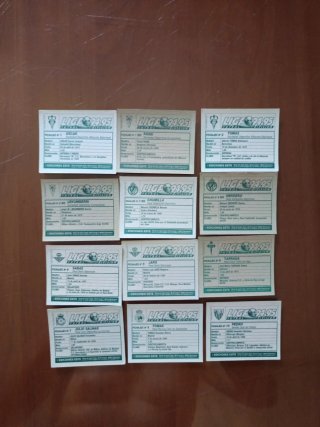 400 CROMOS LIGA ESTE 94-95 DISTINTOS SIN PEGAR