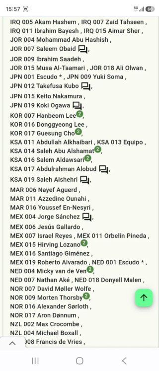 Cambio cromos fútbol