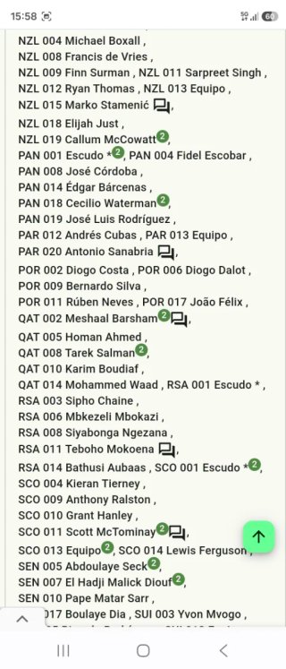 Cambio cromos fútbol