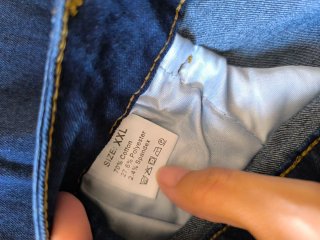 Pantalones vaqueros mujer azul