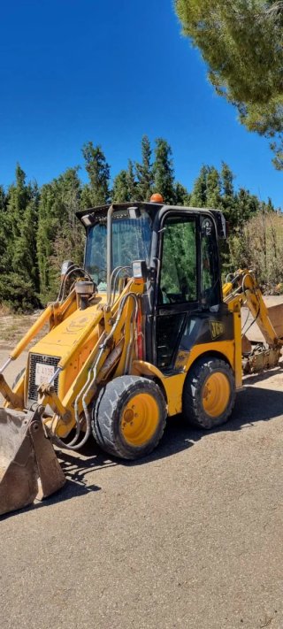 Maquina jcb. Gancho : komatsu, Caterpillar, jcb