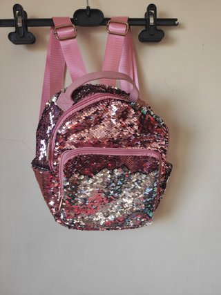 Mochila Mini Mia Vita Lentejuelas Reversibles