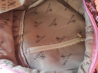 Mochila Mini Mia Vita Lentejuelas Reversibles