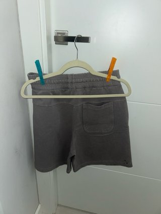 Sudadera + pantalón corto gris estilo urbano | Con