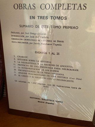 Obras completas (1916 - 1938) : (1945) ; ensayo...