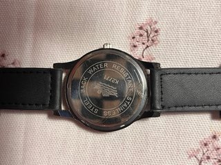 Reloj GAST Negro Correa Cuero