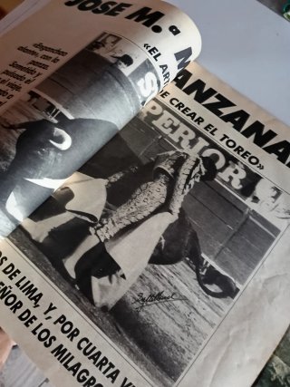 Lote 3 revistas Toros'92