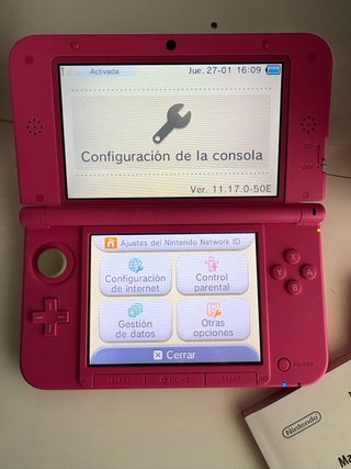 Nintendo 3DS XL Rosa