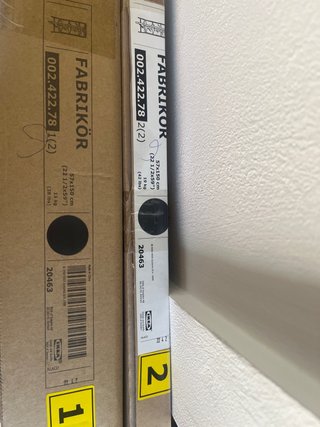 Vitrina Ikea Fabrikor Negra Nueva