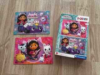 Puzzles Gabby's Dollhouse 2x20 piezas
