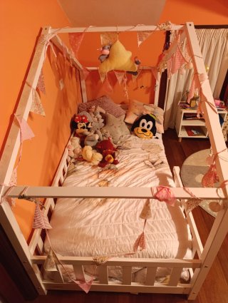 Cama Montessori Casita Blanca