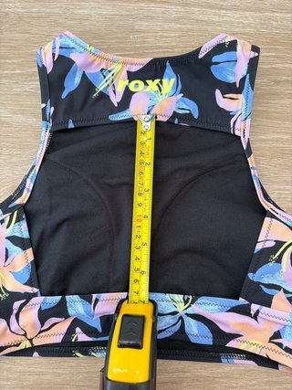 Bikini Roxy floral surfero estilo retro talla S