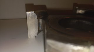 Fresa Tupí Perfil / Rebajo (140x40 + Eje 50mm)