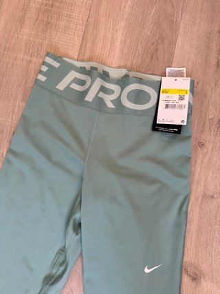 Mallas Nike Pro Mujer Turquesa