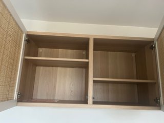 Mueble Ikea Besta Rattan Blanco