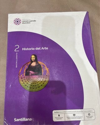 Libro Historia del Arte 2 Bachillerato Santillana