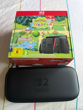Nintendo Switch + Juegos + Funda