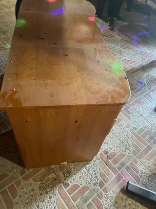 Mesa de escritorio o oficina madera maciza pino