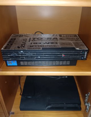 Consola PS2 + PS3 Sony Negra + Juegos PS3