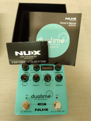 Pedal NUX Duotime Doble Delay