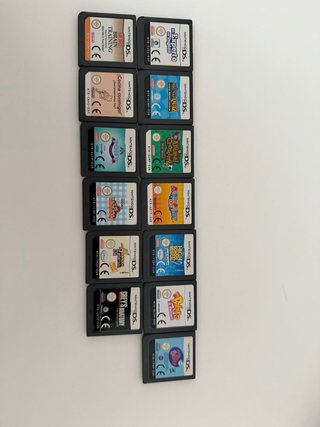 Nintendo DS Lite Plata + 13 Juegos