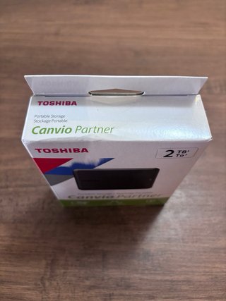 Disco Duro Externo Toshiba Canvio Partner 2TB