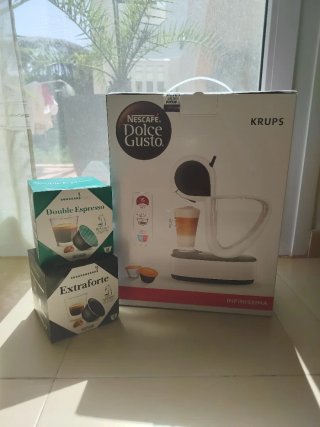 Cafetera Krups Dolce Gusto Infinissima + Cápsulas