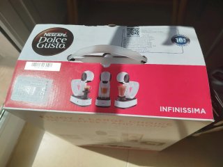 Cafetera Krups Dolce Gusto Infinissima + Cápsulas
