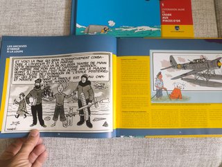 Tintin. 3 libros colección aviones