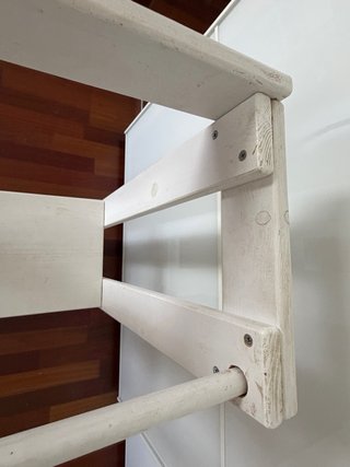Torre de aprendizaje madera blanca