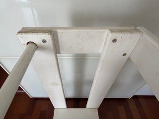 Torre de aprendizaje madera blanca