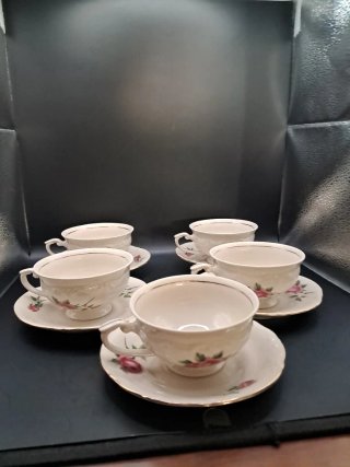 Tazas de café de porcelana Tulowice