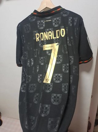 Camiseta Puma Cristiano Ronaldo Portugal Negra