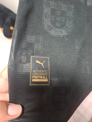 Camiseta Puma Cristiano Ronaldo Portugal Negra