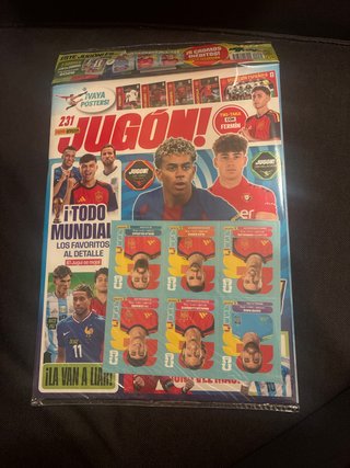 Revista Jugón! Mundial 2026 Cromos