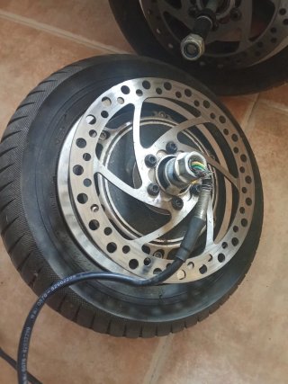 Motor y Ruedas Patinete Eléctrico