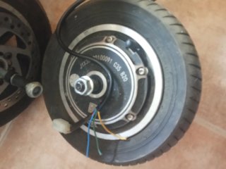 Motor y Ruedas Patinete Eléctrico
