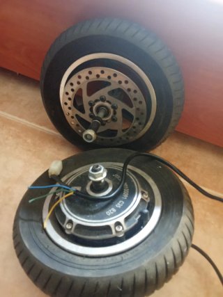 Motor y Ruedas Patinete Eléctrico