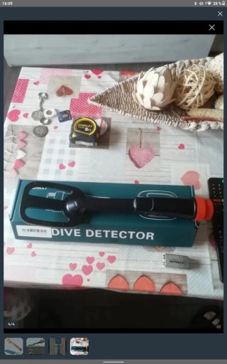 Detector Puntero Sumergible Metales